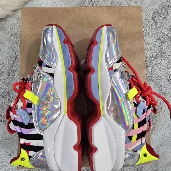 Christian Louboutin Multicolor Sneakers - Picture 3 of 9